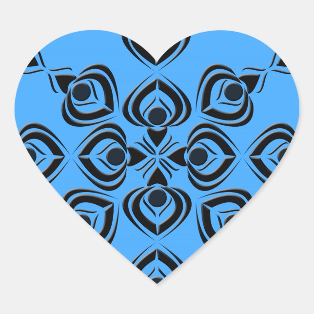 Spades Herz-Aufkleber (Vorderseite)