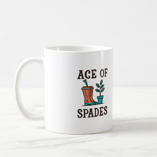 Spades lustige Gartenabend Pflanze Kaffeetasse
