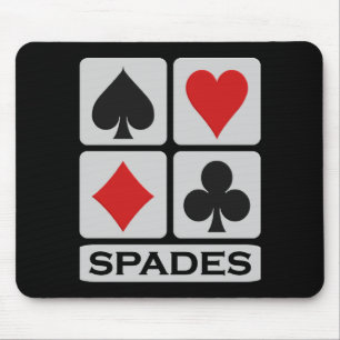 Spades mousepad