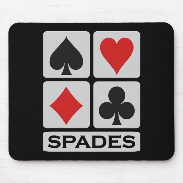 Spades mousepad (Vorne)