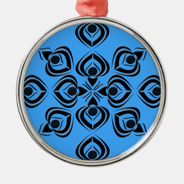Spades Ornament Aus Metall (Vorne)