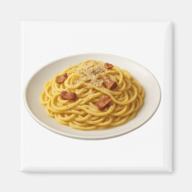 Spaghetti alla Carbonara Magnet (Vorne)