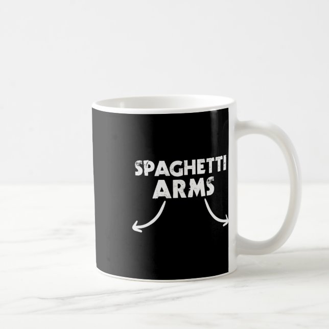 Spaghetti Arms Lifting Gym Kaffeetasse (Rechts)