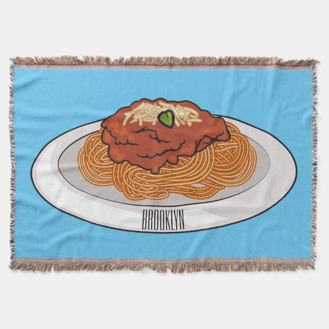 Spaghetti-Cartoon-Abbildung Decke (Vorderseite)