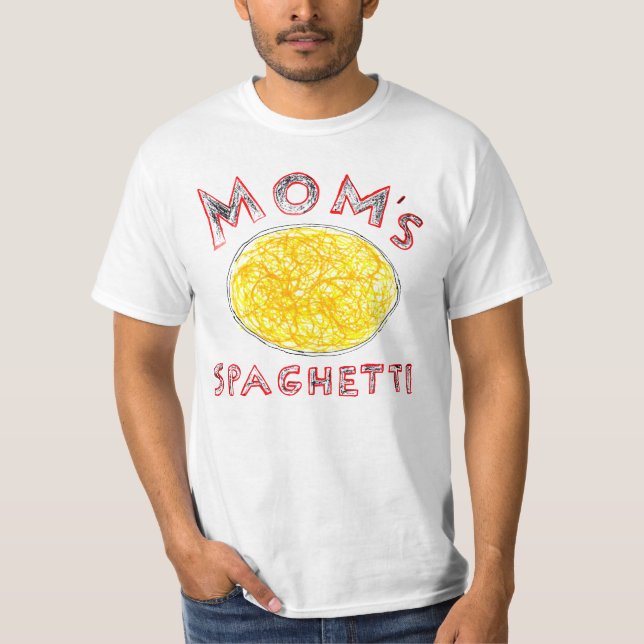 Spaghetti der Mama T-Shirt (Vorderseite)