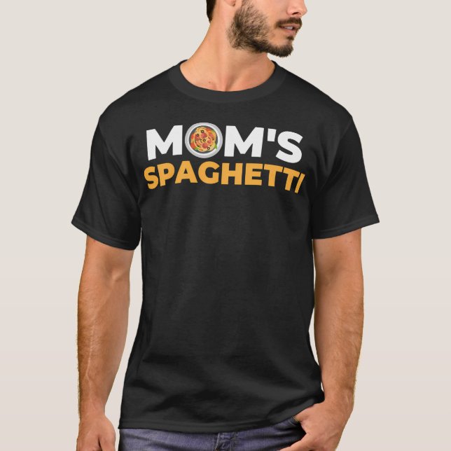 Spaghetti der Mama T-Shirt (Vorderseite)