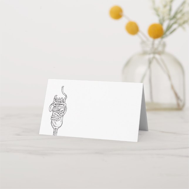 Spaghetti Dinner Platzkarte (Vorderseite)