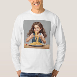 Spaghetti-Mädchen T-Shirt