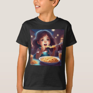 Spaghetti-Mädchen T-Shirt