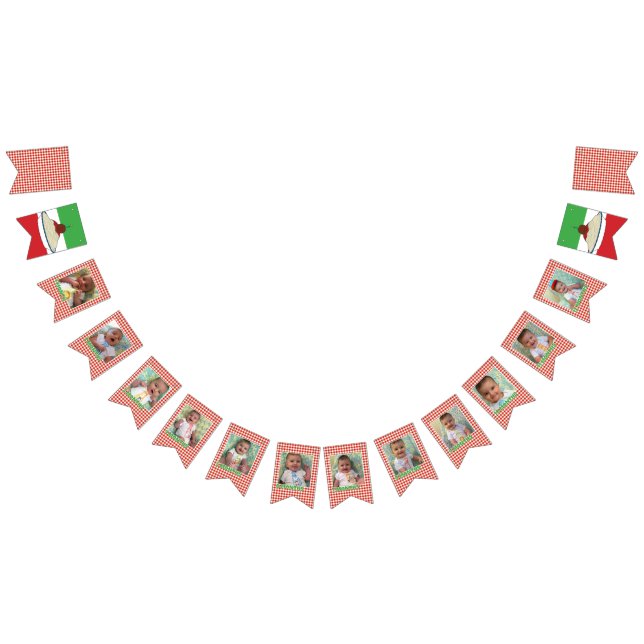 Spaghetti & Meatball Monthly Milestone Banner (Alle)