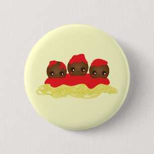 Spaghetti & Meatballs Button