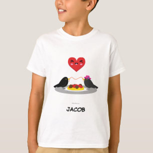 Spaghetti Meatballs Romantisches Datum Name hinz T-Shirt