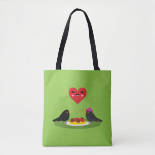 Spaghetti Meatballs Romantisches Datum Tasche
