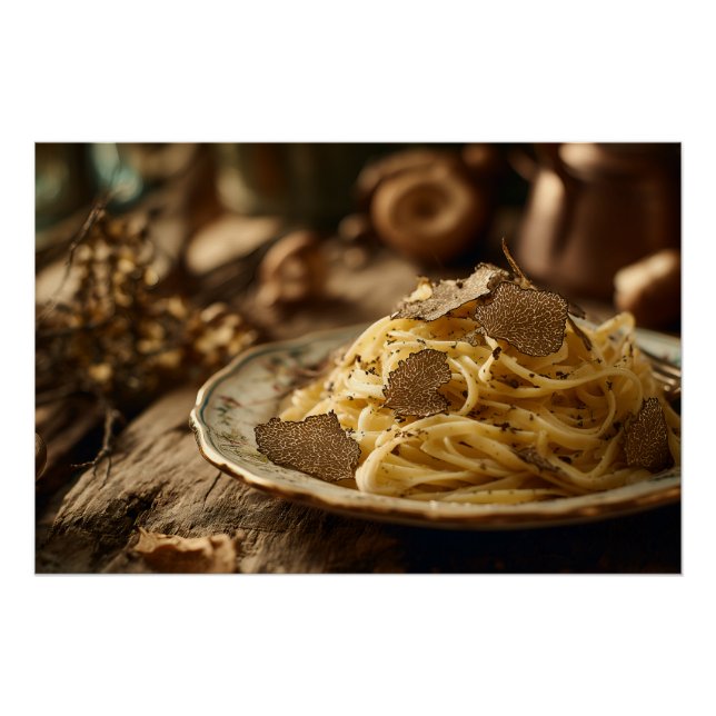 Spaghetti mit Truffle Butter Poster (Vorderseite)