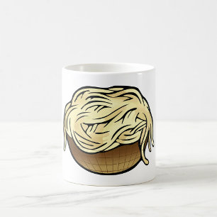 Spaghetti Pasta Noodle Food Kaffeetasse