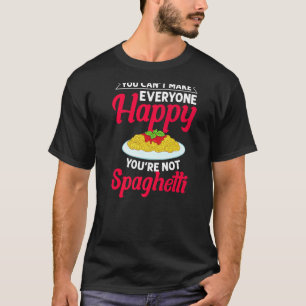 Spaghetti Pasta Noodles Sauce Rezepte Italienische T-Shirt