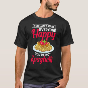 Spaghetti Pasta Noodles Sauce Rezepte Italienische T-Shirt