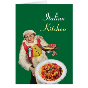 SPAGHETTI & PIZZA PARTY RESTAURANT vert blanc roug