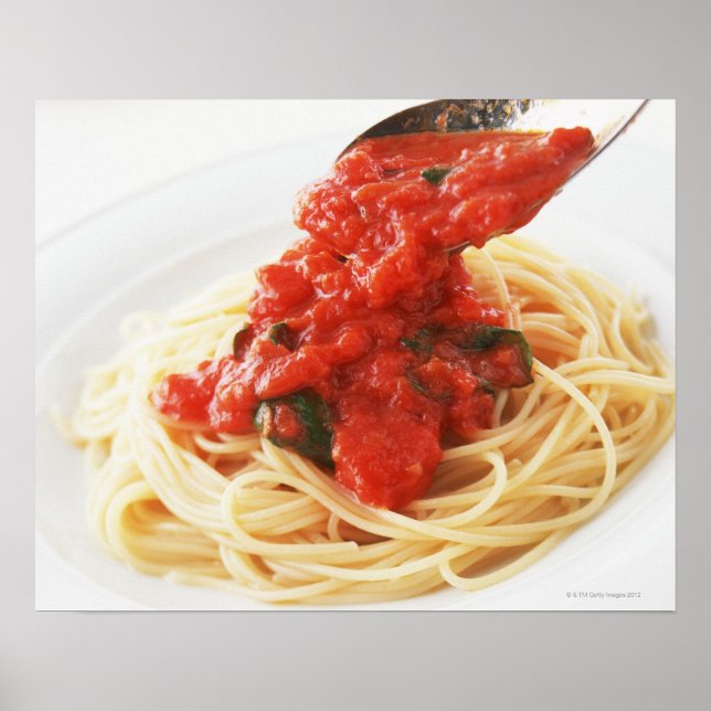 Spaghetti Pomodoro Poster (Vorne)