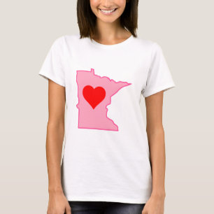 Spaghetti-Spitze - i-Liebe Minnesota T-Shirt