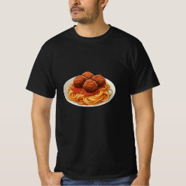 Spaghetti und Meatballs T-Shirt