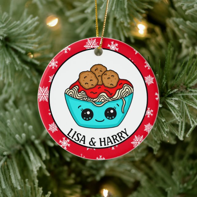 Spaghetti Weihnachtsschmuck | Romantische Puppe (Baum)