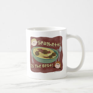 Spaghettis sind das Beste! Kaffeetasse