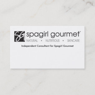 Spagirl Feinschmecker-Visitenkarte Visitenkarte