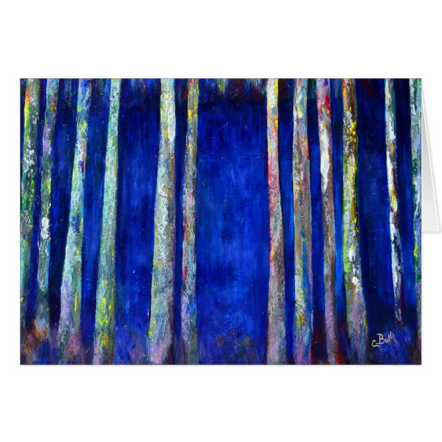 Spähen durch das Holz (Vorderseite (Horizontal))