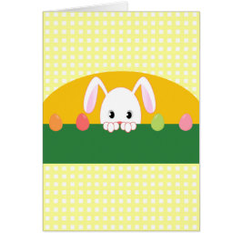 Spähen Häschen glücklicher Ostara Karte