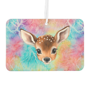 Spähendes Babyhirsch-Wasserflasche Autolufterfrischer