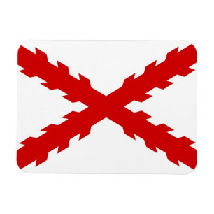 Spain alte Flagge neue spanische Indios conquistad Magnet