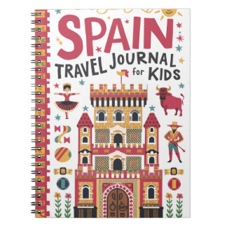 Spain Cruise Journal for Kids Notizblock