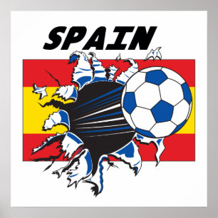 Spain Futbol Poster