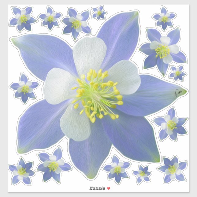 Spalte 2 aufkleber (Blatt)