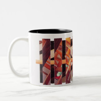 Spalte 5 zweifarbige tasse