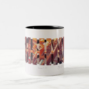 Spalte 6 zweifarbige tasse