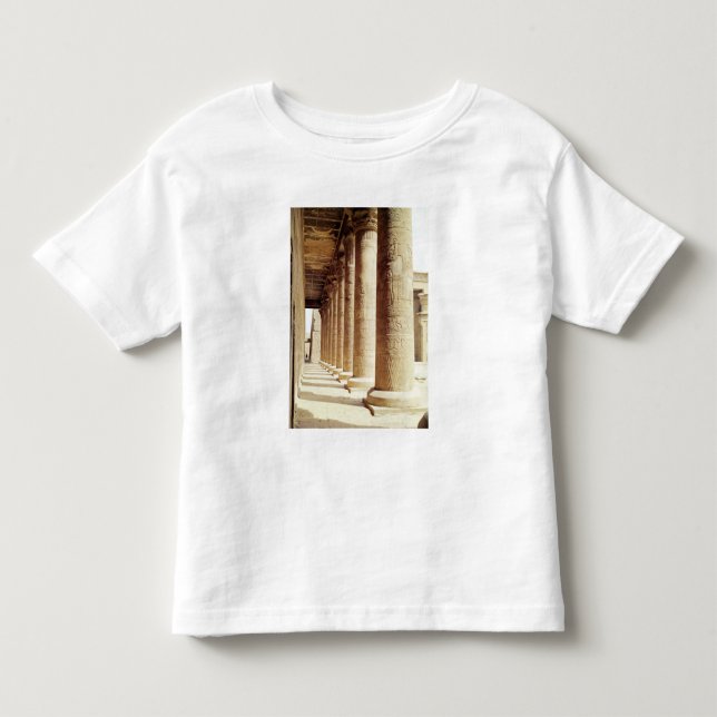 Spalten im Pronaos des Tempels von Horus Kleinkind T-shirt (Vorderseite)
