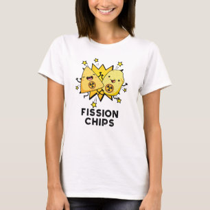 Spaltung Chips Funny Physical Food Puff T-Shirt