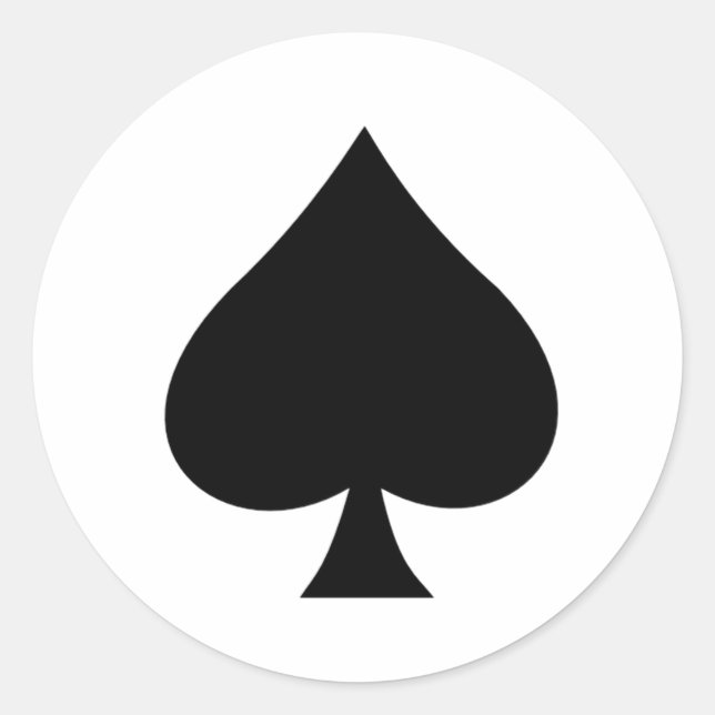 Span Round Aufkleber (Vorderseite)