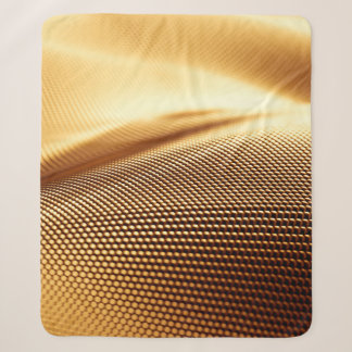 Spandrapery luxuriöser goldener Hintergrund. 3D-Kr Sherpadecke