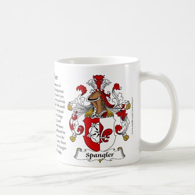 Spangler, der Ursprung, die Bedeutung und das Kaffeetasse (Rechts)