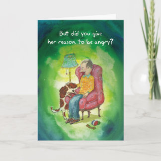 Spaniel Cocker Sensible - Carte Anniversaire