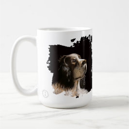 Spaniel dog love mug  kaffeetasse
