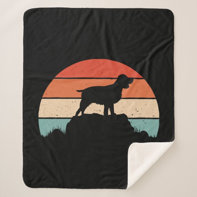 Spaniel English springer Sherpadecke (Vorderseite)