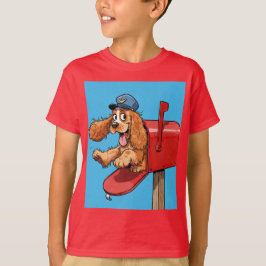Spaniel Postman von Natasha Us T-Shirt