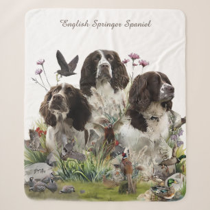Spaniels "English Springer", Art Sherpadecke