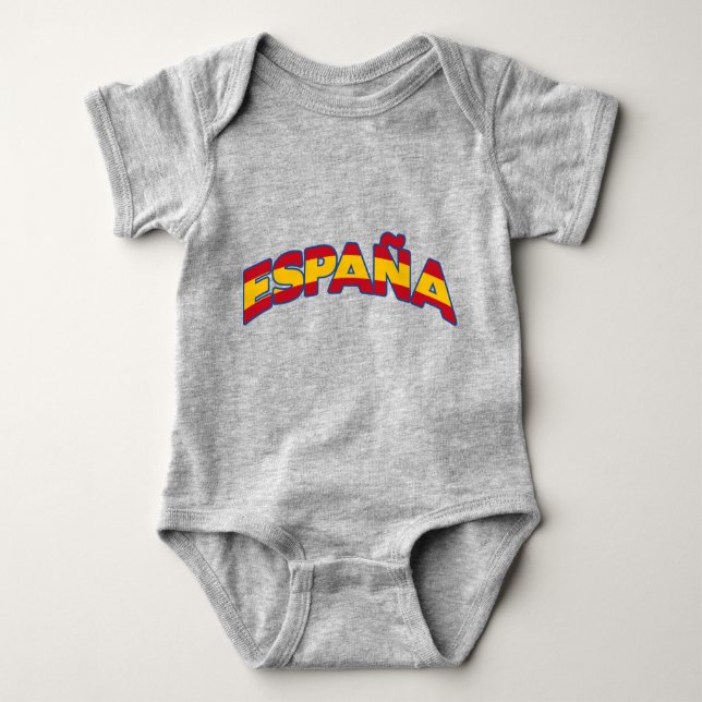 Spanien 1 baby strampler (Vorderseite)