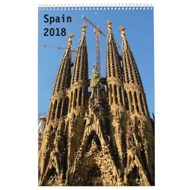 Spanien 2018 kalender (Titelbild)