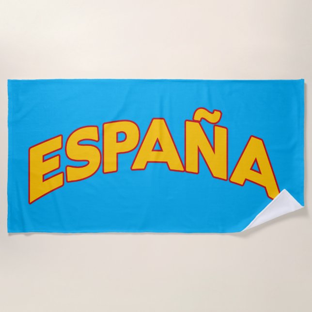 Spanien 5 strandtuch (Vorderseite)